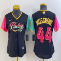 Women Nike San Diego Padres #44 Joe Musgrove black majestic baseball jerseys city version -BD