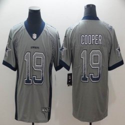 Nike Cowboys #19 Amari Cooper fashion gray Color Rush Limited Jersey