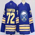 Buffalo Sabres #72 Tage Thompson blue NHL Jerseys