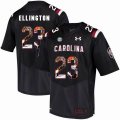 Custom South Carolina #23 Bruce Ellington black fashion college football jersey