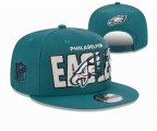 2023 Eagles green NFL Snapback Hats-YD