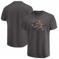 Cincinnati Bengals Majestic Big & Tall Fierce Intensity T-Shirt â€“ Heathered Charcoal