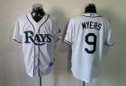 Tampa Bay Rays MYERS 9# white mlb jerseys