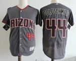 Arizona Diamondback #44 Paul Goldschmidt gray Flexbase Authentic Collection Jersey