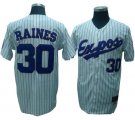 Montreal Expos #30 RAINES White MLB Jersey