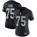 women Oakland Raiders #75 H.Long Nike black Color Rush Limited Jersey