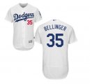 Los Angeles Dodgers #35 Cody Bellinger white Flexbase Authentic Collection Jersey