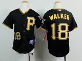 kids Pittsburgh Pirates 18 Neil Walker black mlb jersey