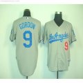 Los Angeles Dodgers 9 Dee Gordon gray jerseys