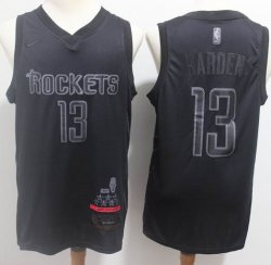 Houston Rockets #13 James Harden Black basketball jersey Honor Edition-S8