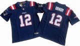 New England Patriots 12# Tom Brady Nike Vapor F.U.S.E. Limited Jersey 03-BX