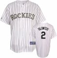 Colorado Rockies #2 TULOWITZKI white jerseys