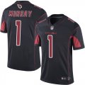 Arizona Cardinals #1 Kyler Murray black nike Color Rush Limited Jersey 001