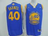 Golden State Warriors Harrison Barnes 40 blue NBA Revolution 30 Jerseys