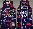 Toronto Raptors 15# Vince Carter purple NBA basketball Jersey-XD