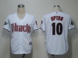 Arizona Diamondback #10 UPTON white MLB Jerseys