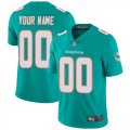 Customized Dolphins green nike Color Rush Limited Jersey