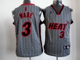 Miami HEAT Dwyane Wade gray nba final jerseys