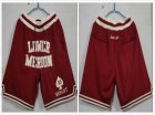 Lower Merion #33 Kobe Bryant Red High School NBA shorts