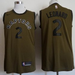 Nike Toronto Raptors #2 Kawhi Leonard green Stitched NBA Jerseys-XD