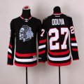 Youth Reebok Chicago Blackhawks Johnny Oduya #27 black nhl Jersey(1)