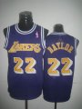 Los Angeles Lakers 22 Elgin Baylor Purple Basketball Jersey