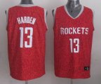 Houston Rockets James Harden #13 Red red pattern nba Jerseys