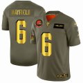 Cleveland Browns #6 Baker Mayfield Nike green gold Salute to Service Limited Jersey