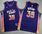 Youth Nike Phoenix Suns #35 Kevin Durant purple nba jerseys city version