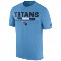 Tennessee Titans Nike Sideline Legend Staff Performance T-Shirt - Powder Blue