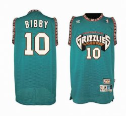 Memphis Grizzlies #10 Mike Bibby Hardwood Classics Swingman Jersey