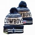 2024 Dallas Cowboys blue white NFL Sports Cuffed Knit Hats 09