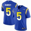 Nike Rams #5 Jalen Ramsey blue Color Rush Limited Jersey