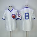 Chicago Cubs Andre Dawson 8# white throwback MLB baseball Jersey