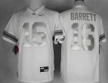 Ohio State Buckeyes J.T. Barrett 16 Platinum Limited College Football Jersey - White