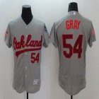 2016 Oakland Athletics Sonny Gray #54 gray Flexbase Authentic Collection Jersey