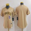 Youth Nike San Diego Padres blank beige majestic baseball jerseys 01