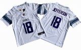 Youth Minnesota Vikings #18 Justin Jefferson Nike White Alternate Vapor F.U.S.E. Limited Jersey