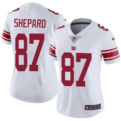 Women New York Giants #87 Shepard Nike white Color Rush Limited Jersey