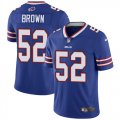 Nike Buffalo Bills #52 Brown blue Color Rush Limited Jersey