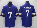 Nike Minnesota Vikings #7 Adrian Peterson purple Color Rush Limited Jersey