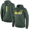 Oregon Ducks Nike Sideline KO Fleece Therma-FIT Performance Hoodie - Green