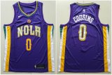 Nike New Orleans Pelicans #0 DeMarcus Cousins purple NBA jersey