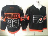 Philadelphia Flyers #93 Jakub Voracek black Hockey jersey