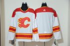 Adidas Calgary Flames blank white Ice hockey jerseys-fh