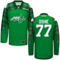 custom 2016 Washington Capitals #77 T.J Oshie green hockey Jersey