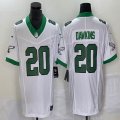 Nike Philadelphia Eagles #20 Brian Dawkins white throwback Color Rush Limited Jersey-BD