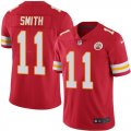 Nike Kansas City Chiefs #11 Alex Smith red Color Rush Limited Jerseys