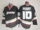 Reebok Anaheim Ducks PERRY #10 black nhl hockey Jersey