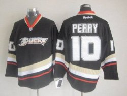 Reebok Anaheim Ducks PERRY #10 black nhl hockey Jersey